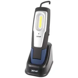 Superhelles LED-Arbeitslicht mit zwei Leuchtstufen inklusive Ladeschale.Worklight mit Magneten
