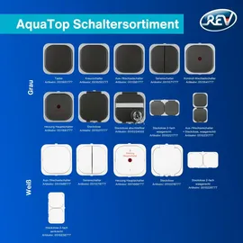 REV Ritter REV AquaTop, Feuchtraumsteckdose, IP44