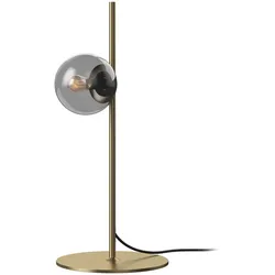 Bolia - Orb Tischleuchte, Messing antik matt / rauchgrau