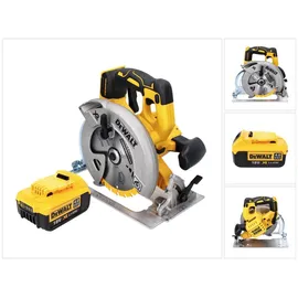 DeWalt DCS 570 Akku Handkreissäge 18 V 184 mm Brushless + 1x Akku 4,0 Ah - ohne Ladegerät