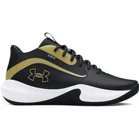 Under Armour Lockdown 7 Basketballschuhe 001 black/black/metallic gold 47