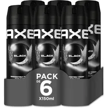 Axe Bodyspray Black 6 x 150 ml