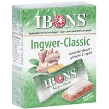 Arno Knof GmbH Ibons Ingwer Classic Box Kaubonbons
