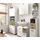Schildmeyer Waschbeckenunterschrank Katta weiß matt/Akustikpaneel Optik, 65 x 32 x 60 cm