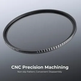 luxuskollektion 77mm K&F Concept Nano-K Black-Mist 1/8 Filter, Optisches