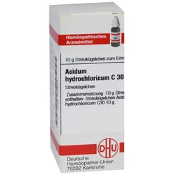 Acidum Hydrochloricum C 30 Globuli 10 g