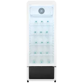 Exquisit GKS220-GT-431D Stand Flaschenkühlschrank, 54 cm breit, 240 l weiß