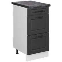 Vicco Schubladenschrank R-Line 40 x 60 x 81,5 cm Anthrazit