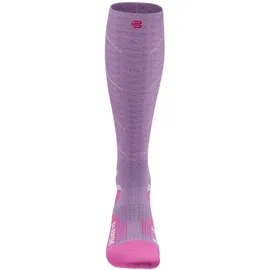 Bauerfeind Ski Touring Kompressionssocken Damen Lila 35-38