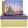 IDENA 30494 - Geschenkbox mit Deckel, 2 Stück in den Größen 19 x 8 x 13 und 23 x 9 x 15 cm, Schachtel Frohe Weihnachten in Gold und Lila