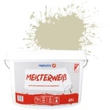 Farbklecks24 Meisterweiß Color, Wandfarbe Beige 1-2 (2,5L),(versch. Farben),hohe Deckkraft