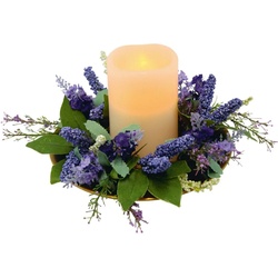 I.GE.A. Dekokranz Lavendel lila