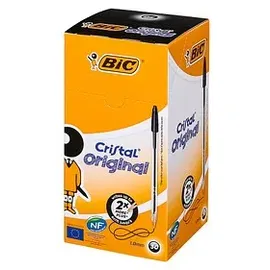 BIC Kugelschreiber Cristal Schwarz 0,4 mm 50 St.