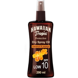 Hawaiian Tropic Protective Dry Spray Oil LSF 10 200 ml