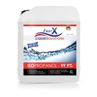Isopropanol 99,9% Reiniger – 5 Liter | Hochprozentiger IPA Reinigungsalkohol für Haushalt & Elektronik | Made in Germany (5x1 Liter)