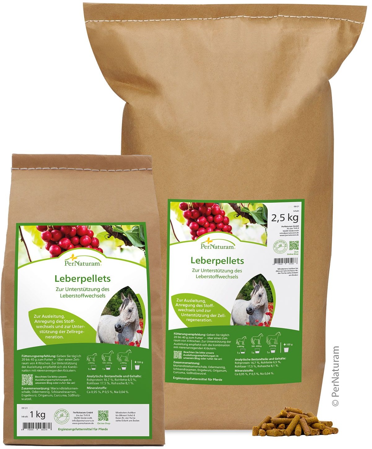 PerNaturam Leber Pellets 2,5 kg