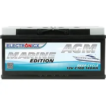 Electronicx AGM Batterie 140Ah 12,0 kWh