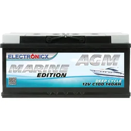 Electronicx AGM Batterie 140Ah 12,0 kWh
