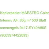 MAESTRO color A4 80g sonnengelb 9417-SY40A80S