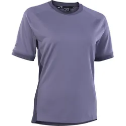 ION Bike Jersey Tech Logo Short Sleeve Women somber-amethyst (063) XS