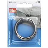 Prym Taschenringe 35 mm gunmetal 2 St.