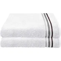 SCHIESSER Skyline Color Badetuch 2 x 70 x 140