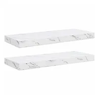 VidaXL Wandregal 60 x 23,5 x 4 cm Weiß