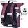 Elephant Gin Time Bag Rucksack Rot
