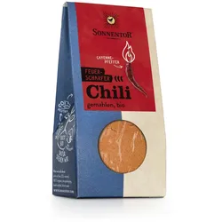 Chili feuerscharf gemahlen bio 40 g – Intensives Bio-Gewürz für feurige Speisen