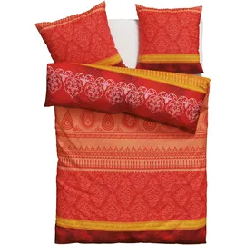 Home Affaire Bettwäsche HOME AFFAIRE "Sonnenham", rot, B/L: 135cm x 200cm, 1 Stk., 1 Stk., Renforcé, B/L: 80cm x 80cm, 2, Renforcé, Obermaterial: 100% Baumwolle, Bettwäsche, Bettwäsche, in Gr. 135x200 oder 155x220 cm, 100% Baumwolle, Paisley