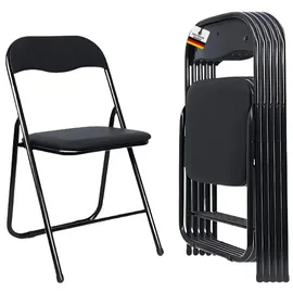 Albatros Klappstuhl Manitu 44 x 78 x 46 cm schwarz 4 St.