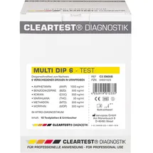 Diaprax Cleartest Multi Dip 12 Drogentest