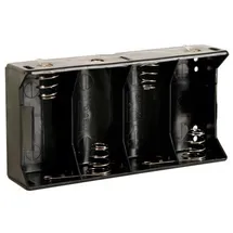 VELLEMAN Batteriehalter Für 4 X D-batterien (mit Lötfahnen)