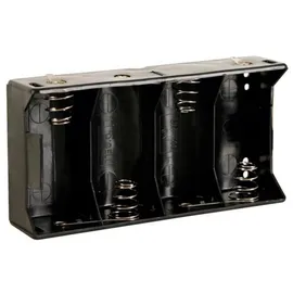 VELLEMAN Batteriehalter Für 4 X D-batterien (mit Lötfahnen)