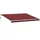 vidaXL Markise Automatisch 450 x 350 cm burgunderrot
