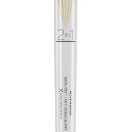 Max Factor Masterpiece 2in1 Lash WOW Mascara Schwarz 7 ml
