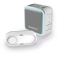 HONEYWELL HOME Funk-Gong-Set 9 Töne 84dB Lichtring/ LED-Stroposkopblitz, 150