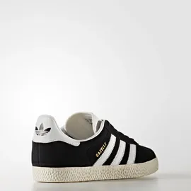 adidas Gazelle Kinder Schwarz/Weiß/Gold 36