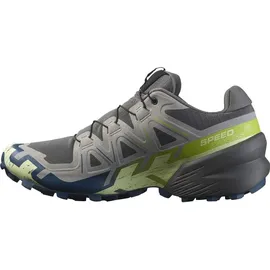 Salomon Speedcross 6 Herren Castlerock/Lime Cream/Poseidon 46 2/3