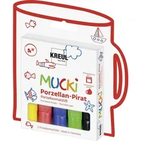 Kreul MUCKI Porzellanstifte 5 St. blau/gelb/grün/rot/schwarz