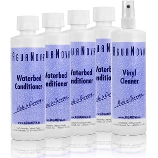 4x AguaNova Wasserbett Conditioner, 1x Vinyl Cleaner