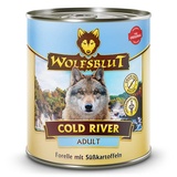 Wolfsblut Cold River Forelle mit Süßkartoffeln 6 x 800 g