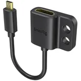 SmallRig 3021 Ultra Slim 4K HDMI 2.0 Adapter-Kabel D zu A