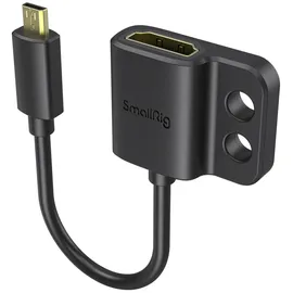 SmallRig 3021 Ultra Slim 4K HDMI 2.0 Adapter-Kabel D zu A