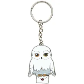 Grupo Erik Schlüsselanhänger Ringe Harry Potter Hedwig Schlüsselring - Offizieller Harry Potter Fanartikel