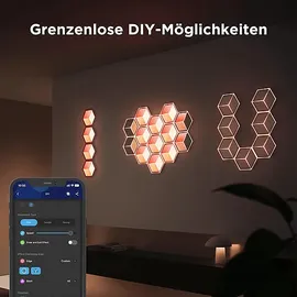Govee Glide Hexagon Light Panels Ultra 7er-Pack 7 grau