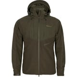 Pinewood Jacke Caribou Hunt Extreme suede brown-d.olive, L