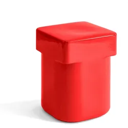 NINE - Landmark Beistelltisch, rot