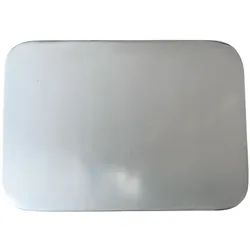 Wiedemann Kerzen Teller Edelstahl poliert 17x12 cm