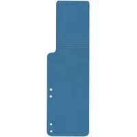 Q-Connect Aktenschwänze 100x320mm 320g/qm 4-fach gelocht VE=100 Stück gelb